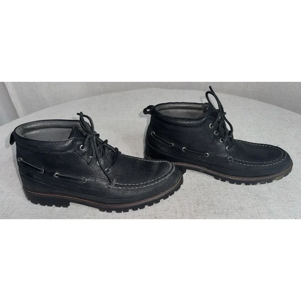 Men's Sz 11.5 Sperry Gold Cup Authentic Original Lug TopSider Chukka Shoes Boots